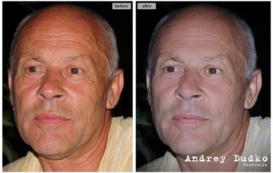 Retouch, color correction: Ретуширование, цветокоррекция 