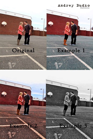 Retouch, color correction: Ретуширование, цветокоррекция 