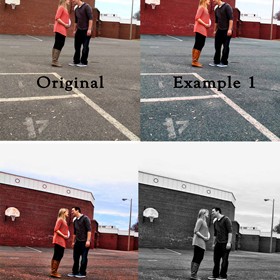 Retouch, color correction: Ретуширование, цветокоррекция 